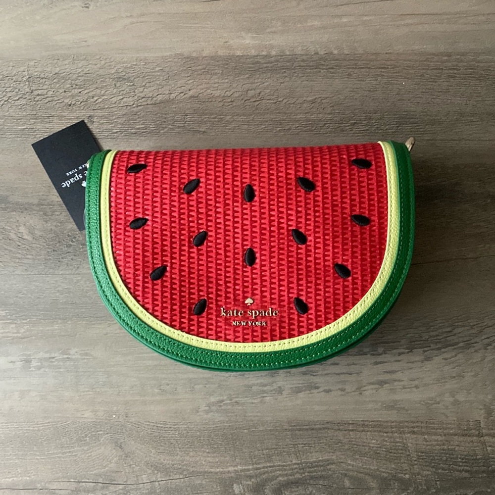 Kate Spade Watermelon Crescent Crossbody - Picture 7 of 9